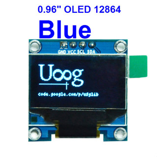 BLUE 0.96 inch OLED LCD display module 12864 (I2C interface module)