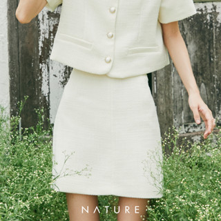 🍎 ลด45.-โค้ดWYQESS🍋nature.bkk - SKN0102 กระโปรงสั้นเมซี่ Maisie short skirt