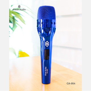 CLEAN AUDIO : CA-954 DARK-BLUE DYNAMIC CARDIOID MICROPHONE