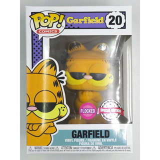 Funko Pop Comic Garfield - Garfield [มีขน] #20 (กล่องมีตำหนินิดหน่อย)