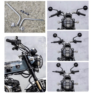 เบาะแต่ง Diabolus 2 ตอน ลายตารางสี่เหลี่ยม For Honda DAX125  ออกแบบมาให้สวยเท่ เตี้ยลง และนั่งกระชับก้นมาก