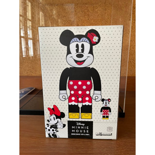 Bearbrick  Minnie Mouse 400%+100% ของใหม่ ของลอตไทย ลิขสิทธิ์ เเท้จาก Playmaxx