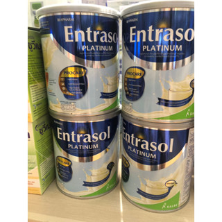 Entrasol Platinum 400g. เอนทราซอล แพลตินั่ม เครื่องดื่มชง โปรตีนสูง