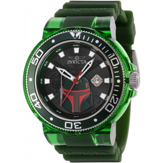 นาฬิกา INVICTA MENS 39708 STARWARS WATCH 50 MM BOBA FETT LIMITED EDITION QUARTZ พร้อมกล่อง (ใหม่)