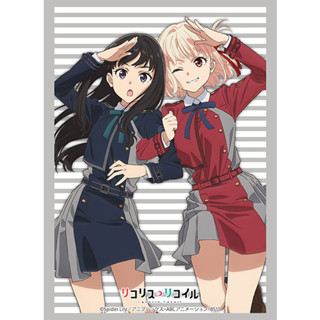 Bushiroad Sleeve HG Vol.3666 Lycoris Recoil "Chisato &amp; Takina" (ซองคลุมการ์ดขนาด WS BF MTG SVE 75ซอง)