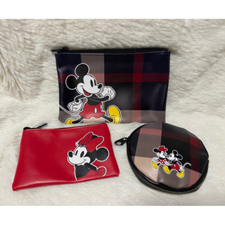 Set 3 ใบ Mickey-Minnie Mouse จากนิตยสารญี่ปุ่น