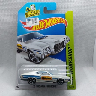 รถเหล็ก Hotwheels 72 FORD GRAN TORINO SPORT (ib24)