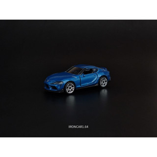 majorette toyota GR supra สีน้ำเงิน หายาก