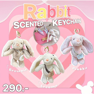 littlebunnystore Rabbit Keychain ตัวห้อยกระเป๋าน่ารัก