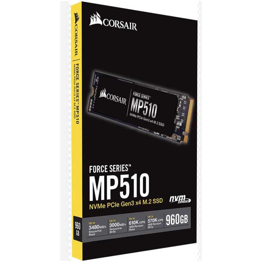 CORSAIR M.2 MP510 960GB : CSSD-F960GBMP510B SSD
