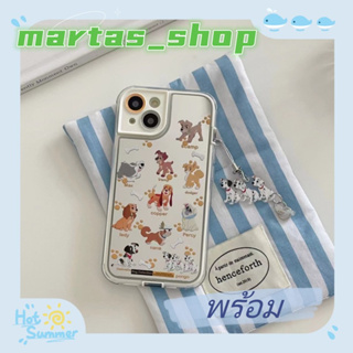 ❤️ส่งของขวัญ❤️ เคสไอโฟน 11 12 13 14 Pro Max ลูกสุนัข การ์ตูน กราฟฟิตี ความนิยม แฟชั่น Case for iPhone สาวน่ารักหัวใจ