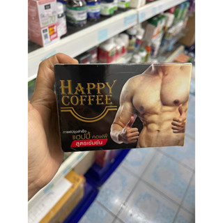 แฮปปี้คอฟฟี่ กาแฟดีสำหรับท่านชาย [ HAPPY COFFEE ] บรรจุ 10ซอง ของแท้100% สำหรับท่านชาย  เพิ่มความมั่นใจท่านชาย