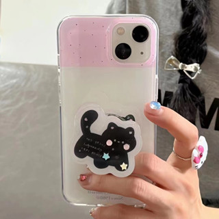 ✨สไตล์ใหม่✨ เคสไอโฟน 14 Pro Max  เคส for 11 12 13 Pro Max เคสพกพาสะดวก ไล่โทนสี griptok iPhone 13 Case เคสกันกระแทก