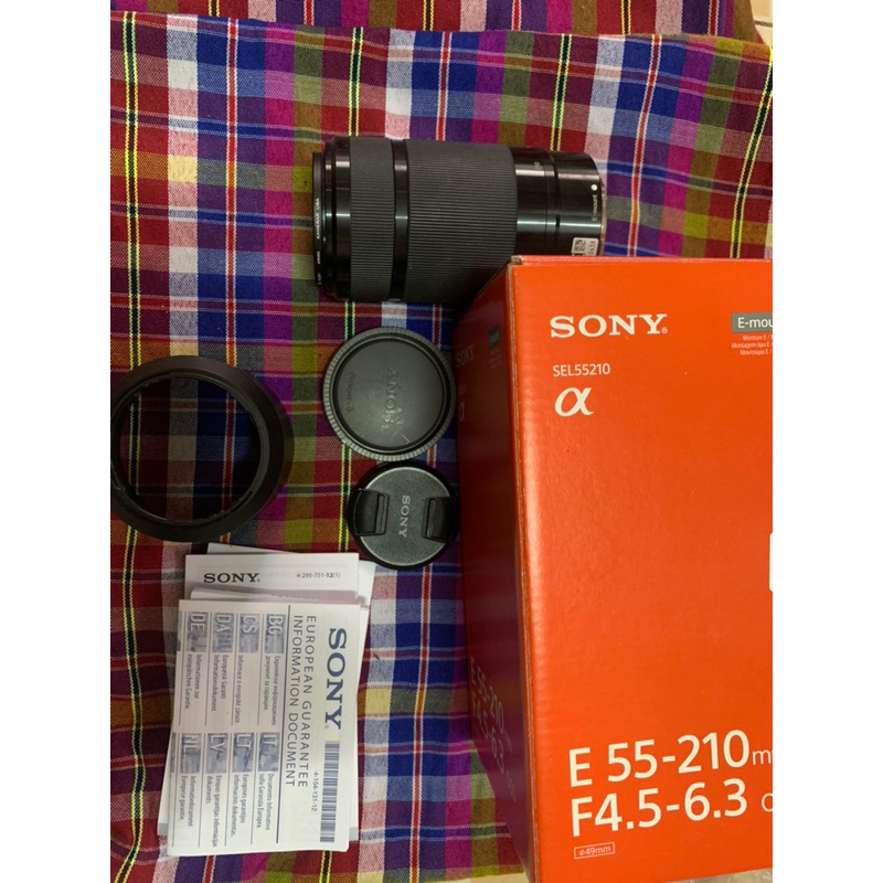 เลนส์กล้อง Sony E 55- 210 มือสอง สภาพดี