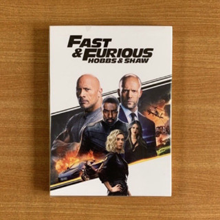 DVD : Fast and Furious Hobbs &amp; Shaw (2019) ฮ็อบส์ &amp; ชอว์ [มือ 1 ปกสวม] The Rock / Jason Statham ดีวีดี หนัง