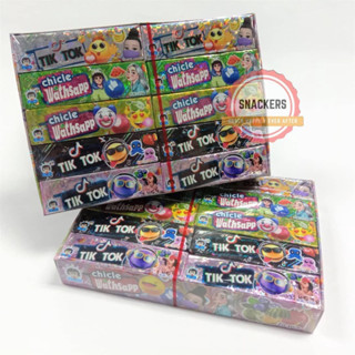 หมากฝรั่งติ๊กตอก+แทททู(Chewing Gum+Tattoo) 1 กล่อง บรรจุ 20 …