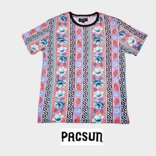 เสื้อยืด Pacsun sizeM ลายดอกชบา ของใหม่