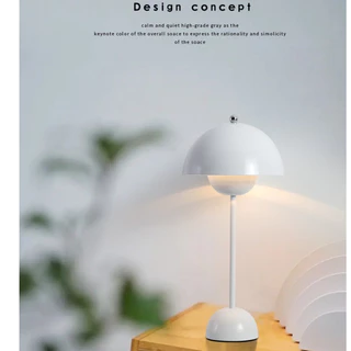 🏷️[Home] โคมไฟตั้งโต๊ะ LED สไตล์นอร์ดิก Ins ห้องนอน&ร้านอาหาร อ่านหนังสือ ชราจ USB สีวิบวับ