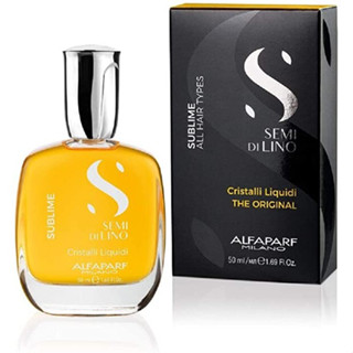 ✨ Alfaparf Semi dilino Cristalli Liquidi 50ml เซรุ่มบำรุงเส้นผมปกป้องเส้นผมจากความร้อน