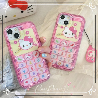 🚚จัดส่ง24ชม🚚เคสไอโฟน iphone 11 14 Pro Max การ์ตูน โทรศัพท์  คิตตี้ สาว ป้องกันการตก เคส iphone 12 13 Pro Case for iPhone