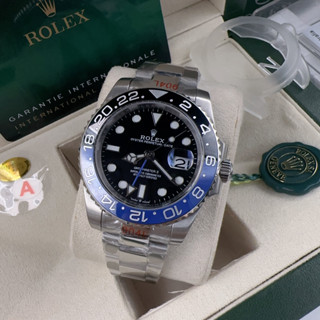 นาฬิกา ROLEX SUBMARINER  งาน CC Size40mm ระบบ ออโต้ GMT ตั้งแยกได้ งานสวยใช้สลับแท้