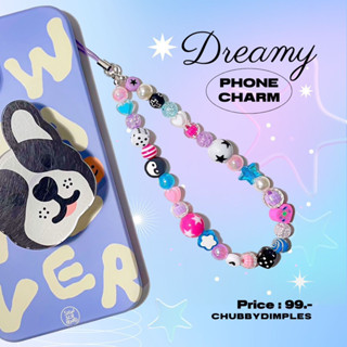 Dreamy phone charm 💜☯️ สายคล้องโทรศัพท์ [สินค้าพร้อมส่ง]