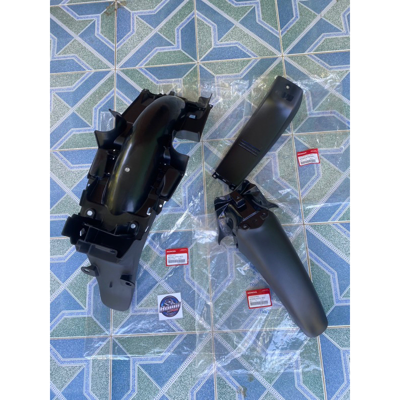 ‼️เเท้เบิกศูนย์‼️ เซ็ตชิ้นดำทั้งคันWave 125Sหัวเถิก/หัวแหลม ชิ้นดำ Wave125S หัวเถิก/หัวแหลม ทั้งคัน3ชิ้น แท้ศูนย์