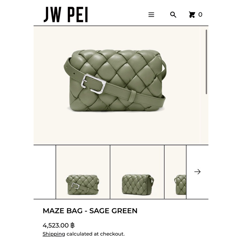 JW PEI maze bag - used มือสอง