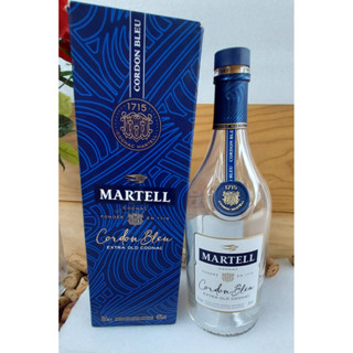 ขวดใส่เหล้า ขวดเหล้าเปล่าMartell Cordon Bleu Cognac Bottle, 700ml พร้อมกล่อง