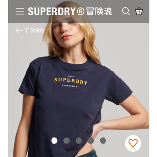 เสื้อยืด Superdry ของแท้ 100% Graphic 90s T-Shirt