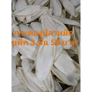 กระดองปลาหมึก ลิ้นทะเล ไซร้ 4-6 นิ้ว (200 G.)