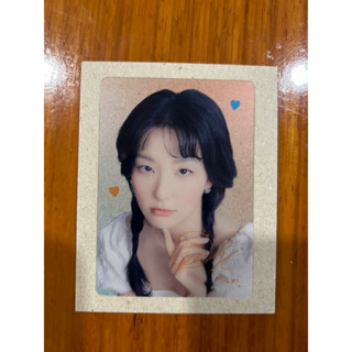 ❗️R to V ❗️ in Japan Clear Card Photocard Redvelvet การ์ด เรดเวลเวต Rvv