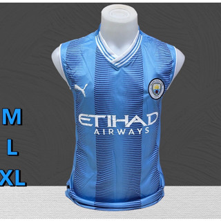 เสื้อกล้ามผู้ชายทีมแมนซิตี้มาใหม่2023/2024