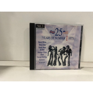 1 CD MUSIC  ซีดีเพลงสากล     25 YEARS OF No. 1 HITS Vol. 3  (L3E140)