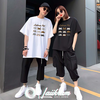 เสื้อยืดcotton100 ลาย Pat minimal ไม่ยับ ไม่ย้วย เนื้อผ้านุ่มใส่สบาย