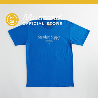 Standard Supply Tee - Pacific Blue/White เสื้อยืด