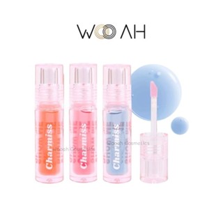 ลิป Charmiss Juicy Drop Lip &amp; Cheek Oil ลิปออยล์เปลี่ยนสีได้ อัพลุคแก้มฉ่ำ ปากนุ่มฟู