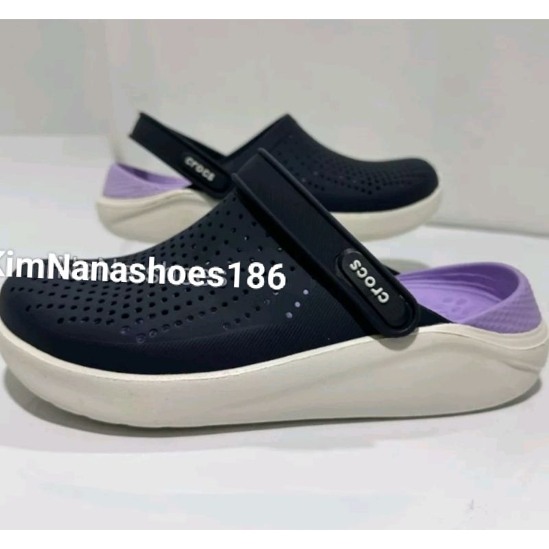 Crocs Lite Ride Clog รองเท้าครอส Crocs นิ่น เบา สวยราค่าถูก ผลิตจากยางอย่างดีนิ่มเบาสินค้าเข้าใหม่36---46