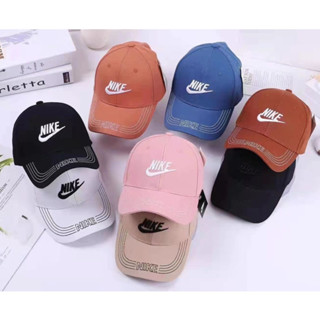 (SALE) หมวกแก๊ป NIKE (new) แบบใหม่ตัวอักษรภาษาอังกฤษหมวกผู้ชายผู้หญิง