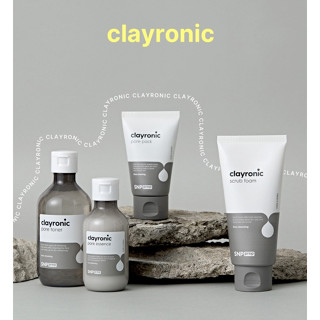 SNP Clayronic Pore Pack  pore essence scrub foam เอสเอ็นพี มาสก์โคลนจากธรรมชาติ 3 ชนิด ช่วยดีท็อกซ์และดูดซับสิ่งสกปรกที่