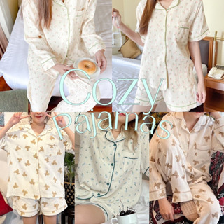 Choosedress Cozy Pajamas SET019,SET025 ชุดนอนลายหมี SET036