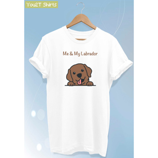 เสื้อยืดลายสุนัข ลาบราดอร์ สีช็อคโกแลต Chocolate Labrador Dog Tshirt