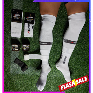 [ พร้อมส่ง ] ชุดset ถุงเท้าตัดข้อASOCKs + ครึ่งแข้งASOCKs นุ่มๆ เท่ห์ๆ + เทปล๊อค 2 กล่อง