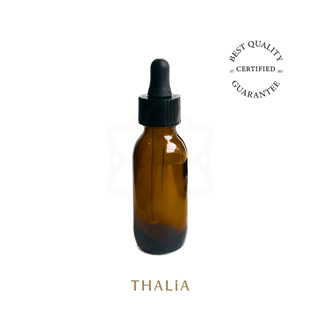 ขวดแก้วหยดสารสีชา 30A  (30ml.)