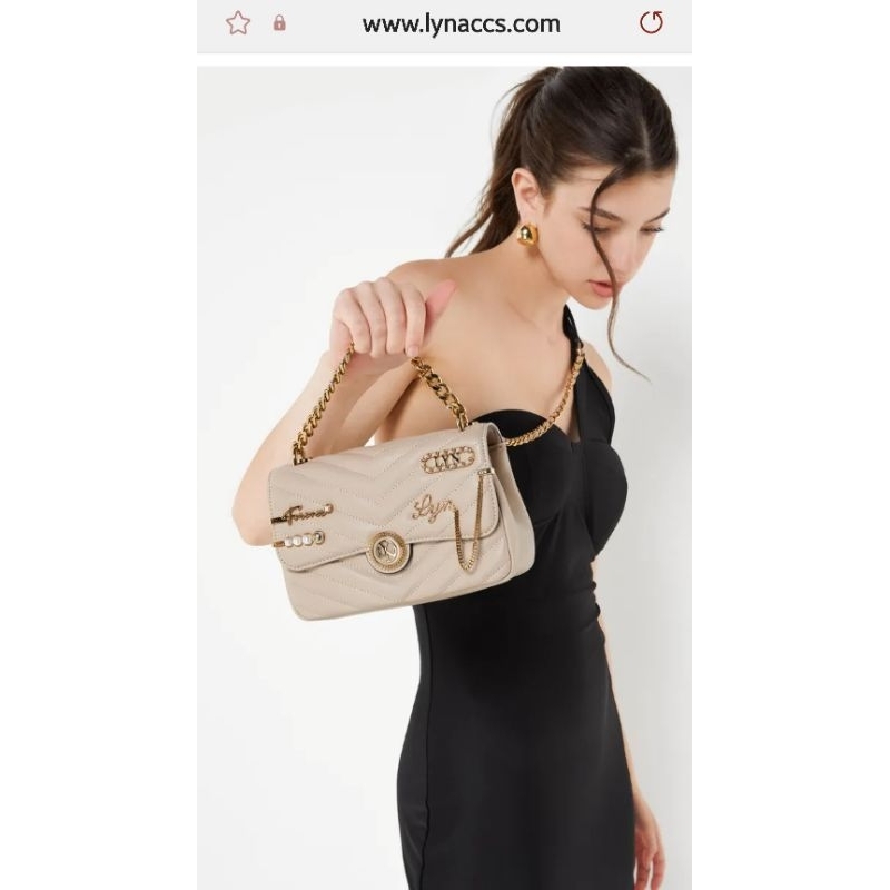 LYN 💖 ของแท้ 100% จาก SHOP รุ่น  LL22FBF094กระเป๋า Lady LYN Crossbody S /จาก SHOP ไทย และ  LYN OFFIC