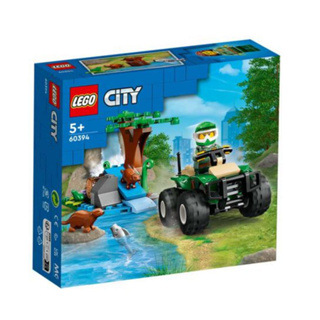 LEGO City ATV and Otter Habitat, 60394 Off-Roader Quad Bike Toy Car for Kids Age 5 Plus