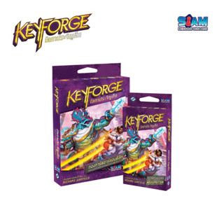 คีย์ฟอร์จ Keyforge Worlds Collide Deluxe Archon Deck Card game เกมการ์ด เกมไพ่ เกมต่อสู้ด้วยการ์ด สยามบอร์ดเกม