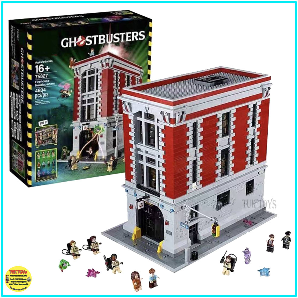 ตัวต่อเลโก้จีน เลโก้ตึก เลโก้ตึกโกสต์บัสเตอร์ Ghostbusterds โกสต์บัสเตอร์ No.7742 4634pcs+