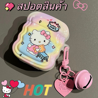 💕จัดส่งภายใน24ชั่วโม💕เคส Airpods 3 pro 1 2 hello kitty การป้องกันการตก ซิลิโคนนิ่ม Soft Case Airpod gen3 2021 Airpods 2