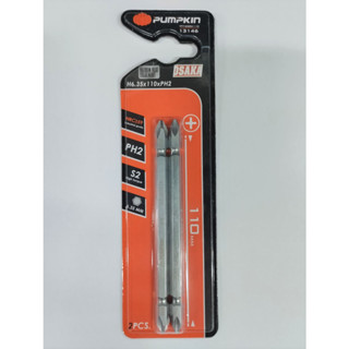 [ส่งฟรี] Pumpkin ดอกไขควงลม โอซาก้า S2 H6.35x110xPH2 PTT-OSB2-110 #13146